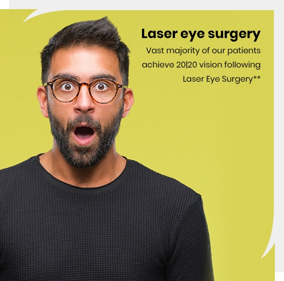Laser Eye Surgery - Achieve 20|20 Vision